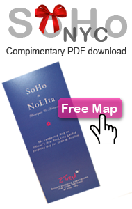 Download a free PDF map of SoHo & NoLIta - NYC