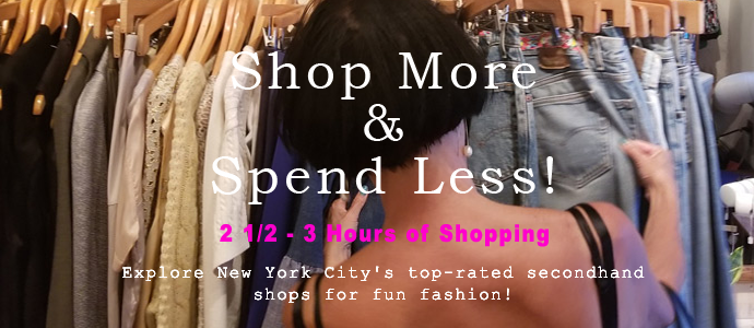 New York City second-hand clothing shopping tours